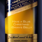 Have a Blue Chrismas with Engraved Johnnie Walker