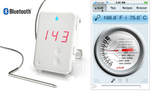 iGrill is a Bluetooth Thermometer for your iPhone