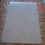 White lucite panel