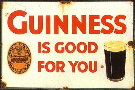 vintage Guinness poster, Guinness, old beer poster